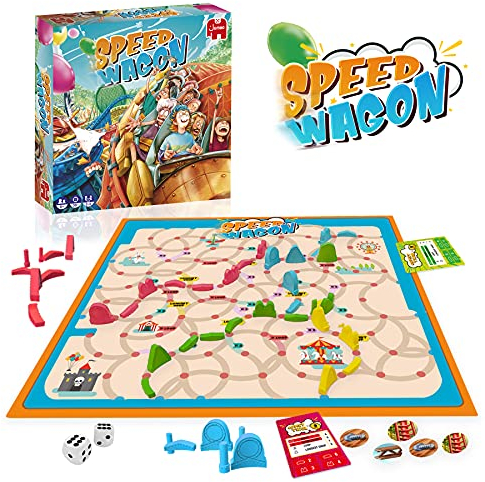 Jumbo Spiele 19825 Brettspiele, Mehrfarbig