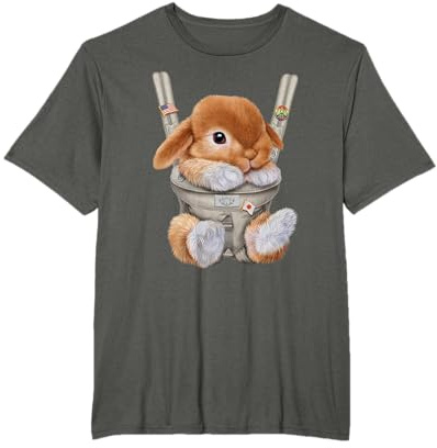 Lapin nain marron en porte-bébé T-Shirt