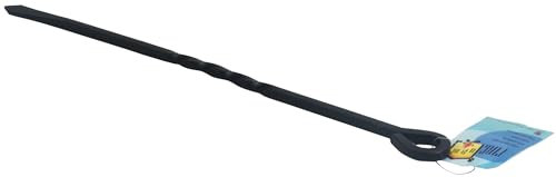 Black Heavy Duty 17 Coal Log Fire Steel Poker