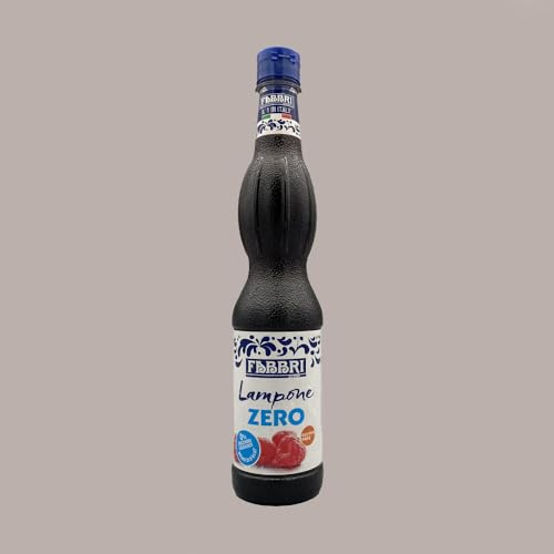 Lucgel Sciroppo FABBRI Zero Lampone Senza Zuccheri Aggiunti Senza Calorie Senza Glutine - 740 gr -