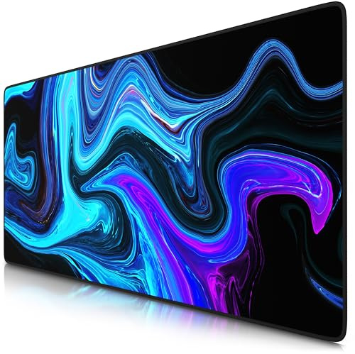 TITANWOLF Tapis de Souris Gaming XXL 900x400mm, Mouse Pad Mat, sous-Main Bureau Gamer Extra Large en Tissu, Base antidérapante, Haute précision et Vitesse, pour Souris claviers Roccat Razer Logitech