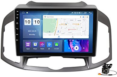 Android 14 Radio estéreo para Coche Captiva 2012-2017 Navegación GPS 10 Pulgadas Pantalla táctil Reproductor Multimedia Receptor de Video Soporte WiFi 4G DSP Carplay,M700s
