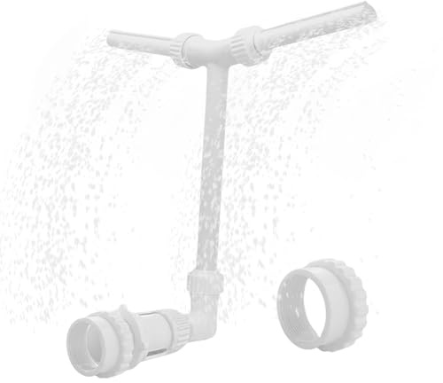 Fontaine De Piscine, Fontaine De Pulvérisation De Piscine Réglable À 360° Fontaines d'eau De Fontaines Pulvérisation De Piscines avec Double Accessoires De Piscines À Double pour PiscineHors