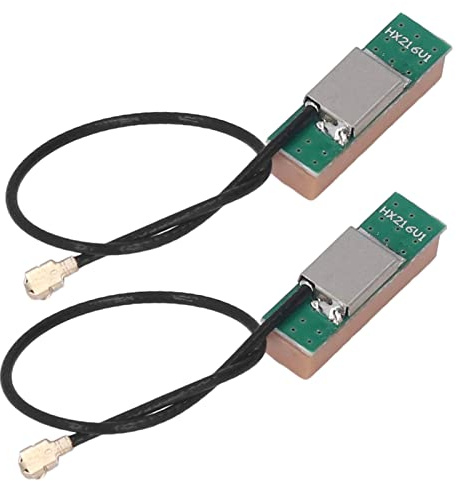 HUIOP Antenne GPS BD, Antenne Double Bande 28DBI à Gain élevé, 2 Pièces pour Concessionnaires Automobiles, Sociétés de Location, Aucune Installation Nécessaire, Facile à Utiliser