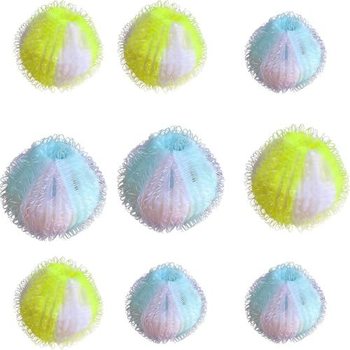 12 Pcs Pet Hair Remover Washing Machine, Laundry Balls, Pet Hair Remover For Laundry, Reusable Lint Catcher Washing Machines Animal Fur Clothes Hamper Hair Remover For Laundry Bedding Clothes