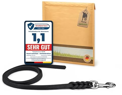 Fettlederleine 1m / 1,35m / 2,20m / 3m Chrom oder Messing ohne Handschlaufe (1m x 8mm schwarz Chrom Haken)