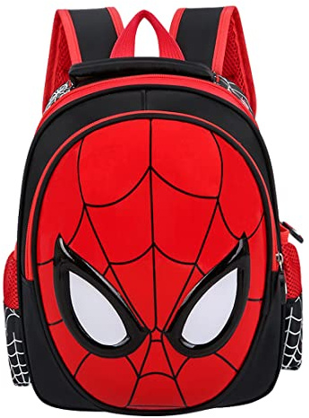 Zaino per Bambino, Zainetti Scuola Materna, Hero Zainetto Elementari per Bambini, Zaino 3D Piccolo Asilo, Regali per Bambini
