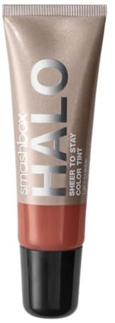Smashbox Halo Sheer To Stay Cream Cheek + Lip Tint | Sheer-to-Medium Coverage + Matte, 0.34 Fl Oz, Terracotta
