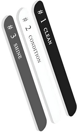 TEQY - Lime per Unghie Professionale (3 Pezzi), Lime per Unghie Grana 100/180 Bilaterale per Uso Domestico e Salone