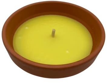 MK Citronella Kerze Outdoor Duftkerze Zitronella Kerze für den Garten im Terracottatopf für ruhige Stunden (4)
