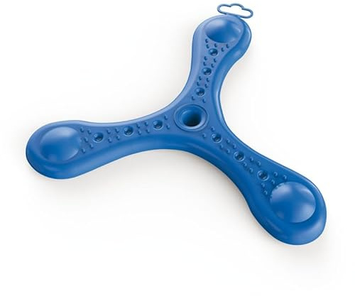 Nobleza Beißfeste Frisbee für Hunde - Robustes Hundespielzeug für Wurf und Spiel, Farbe:Blau, Größe:OneSize