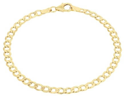 Amor Armband Unisex für Damen & Herren aus Gold 375/9 ct, Armschmuck, 19 cm, Kommt in Schmuck Geschenk Box, 2014491
