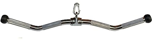 qibylift Latzugstange, Kraftstation Latzug Griff, LAT Pull Down Bar Krafttraining Griffe für Kabelzug Pulley Widerstandsbänder Trizepsseil Schlingentrainer Seilzug Fitness und Home Gym