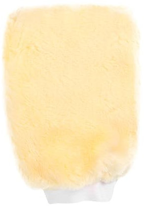 TOPBATHY Guanto Per Lavaggio Auto in Finta Lana a Doppio Lato Strumento Per Pulizia Auto Resistente e Riutilizzabile Per Rimuovere Sporco e Macchie