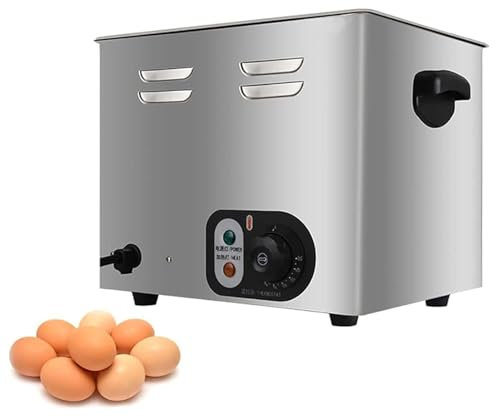 Commercial Egg Boiler Machine - Large Capacity Hot Spring Egg Cooker with Adjustable Temperature (30-110°C) for Boiled Eggs, Tea Eggs, and Warm Wine