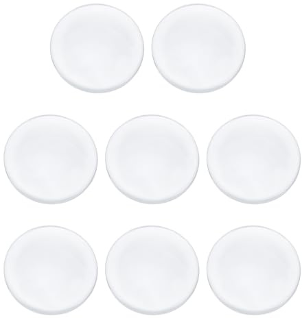 PATIKIL 8-pack bikoncave-lins, 3 cm dia. -7,5 cm brännvidd optiska linser glaslins för kontor vetenskap experiment laboratorieutrustning laser applikation bildsystem, klar