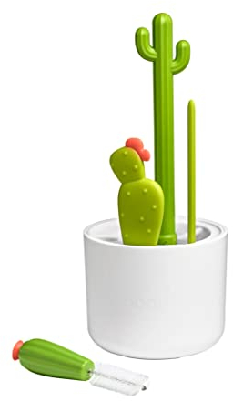Boon Cacti Bottle Cleaning Brush Set,Multicolour
