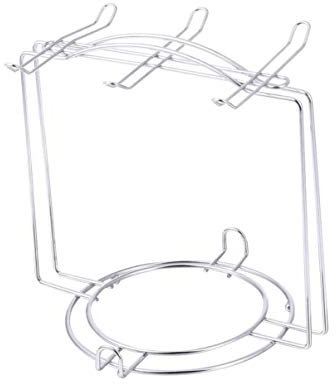Cabilock Porta Platos para Tazas de Café Soporte para Tazas de Acero Inoxidable Soportes para Tazas de Café para 4 Tazas 6 Platos (Plata)