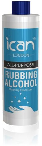 ICAN Multi Purpose isopropyl rubbing Alcohol 99.9% Pure Isopropanol 500ml (17.59 oz)