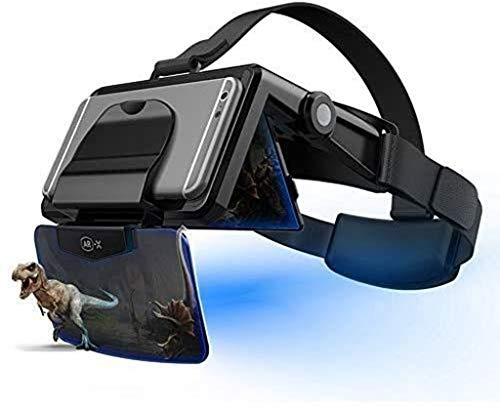 VR Glasses HD 3D VR Glasses Virtual Reality Headset for VR Games 3D Movies VR Headset forPhone Compatible 4.7-7.0 Inch