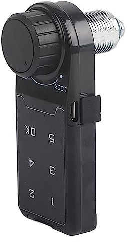 Blocco di sicurezza con codice armadio, armadietto di sicurezza elettronico digitale, codificato, tastiera touch, serratura di accesso password (dimensioni di montaggio L=20)