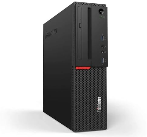 Lenovo ThinkCentre SFF, Pc Desktop Pronto all'uso, Intel i5-6th 4 Core 2.70 GHz, Ram 32Gb SSD 960Gb, Computer Pc Fisso con Libre Office (Ricondizionato)