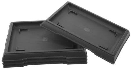 YARNOW 4stücke Kunststoff Untersetzer Für Blumentöpfe Pflanztabletts Zum Auffangen Von Wasser Praktische Pflanzschalen Für Topfpflanzen Und Kleine Gegenstände