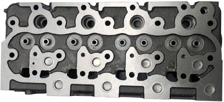Celliparts 15476-03040 Culasse complète 07916-24305 Compatible avec les chargeuses compactes New Holland L555 L553 Compatible avec les générateurs Kubota GV3170 GV3190 V1902 Pelles KX151 K101