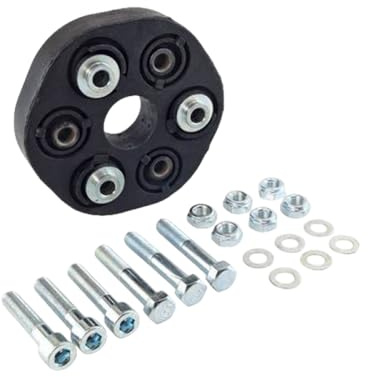 Kompatible Antriebswellen-Flex-Scheiben-Disc-Kit Kompatibel mit S124 W124 W201 1982-1995 Antriebswelle Anschlussschelle 1244100015 2024101215