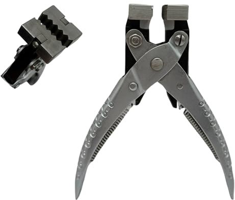 NS crafts Parallel Pliers Zig-ZAG Jaws Metal Sheet & Wire Bending Jewelry Tool