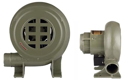 Hinchable Ventilador De Aire Eléctrico - Soplador De Aire Eléctrico Centrífugo, 220V BBQ Que Cocina El Ventilador Manual, Parrilla del Encendedor del Carbón De La Fan(40W)