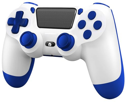 Wireless Controller for PS4, Joystick Controller for PS4/Slim/Pro/PC, Gamepad with Vibration, 3.5mm Audio Jack, Six-Axis Motion Control, Screenshot, Share Button, Touchpad