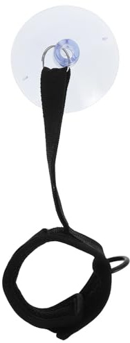 SHINEOFI Hundeduschenaufsatz mit Verstellbarem Halsband und Saugnapf Weich und Mesh Gewebe für Einfache Hundepflege und Baden zu Hause Geeignet