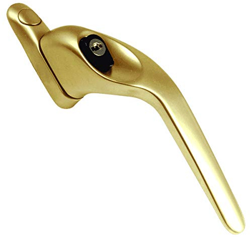 ASEC Offset Window Handle - Right Hand Gold