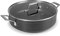 Lacor Anodized - Tortiera con coperchio, alluminio anodizzato 24 cm