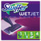 Swiffer WetJet Spray Mop, Complete Kit, 1 Spray Mop, 5 Wipes, 1 Liquid Cleaning Solution + 4 Batteries