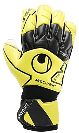 uhlsport herr absolut grepp flex Frame Carbon handskar fluo gelb/Schwarz 9.5