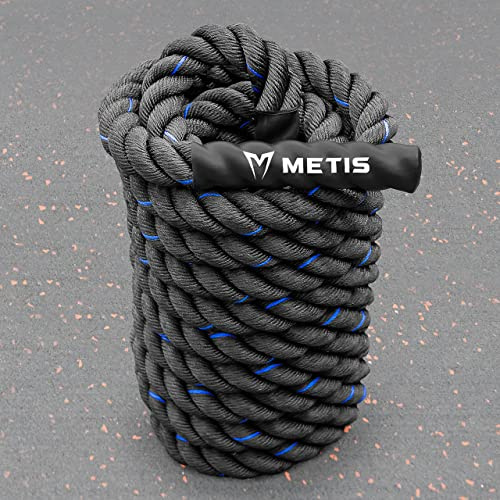 FORZA Corde de Bataille – Corde Ondulatoire pour Musculation, Formation & Fitness [9m, 12m, 15m – 38mm/50mm]