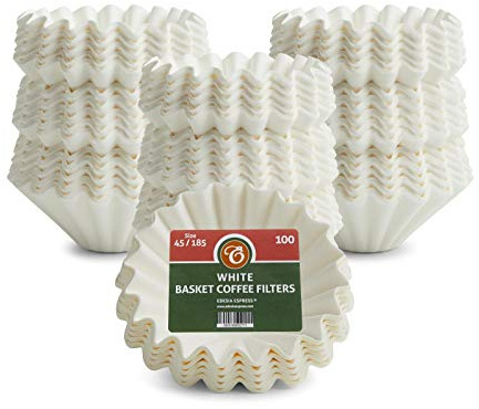 EDESIA ESPRESS - 1000 filtres à café en papier - forme corbeille - 45/185mm - compatible avec Kalita Wave KWF-185