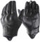 Harssidanzar Actualización de Guantes de Motocicleta con Pantalla táctil de Cuero de Piel de Cabra de Dedo Completo para Hombre GM028EU3,Negro,Talla M