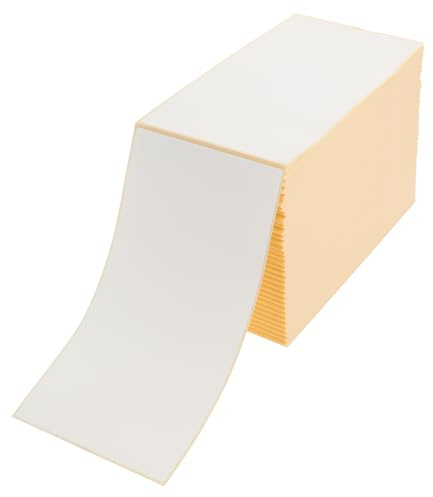 Labelident Versandaufkleber 4x8-103 x 199 mm I 1.000 Thermo-Etiketten I Selbstklebende Leporello Etiketten I Formatgleich mit DHL 910-300-600 Common Label