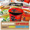 Nong Shim Shin Cup Noodles 6 Assorted Flavours Instant Ramen Box (Pack of 12)