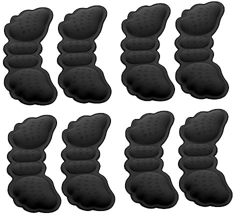 MAGICLULU 10 Paar fuß aufkleber Fersengriffpolster Schuheinlagen für Absätze high heel einlagen Fersenpolster einlegesohlen Fußpolster High Heel Pad Fuß Fußsohle Hacke
