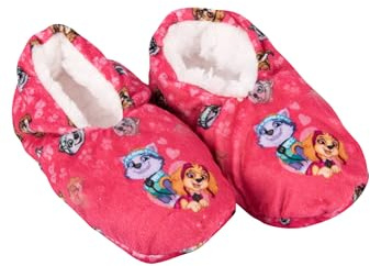 United Labels Homesocks Bailarinas para niñas y niños ABS invierno zapatillas forradas (Paw Patrol - Rosa, sistema de tallas de zapatos de la UE, para niños pequeños, numéricas (desde/hasta), M, 27,