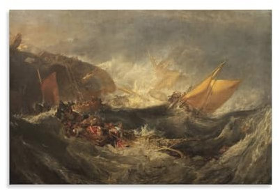 Joseph Mallord William JMW Turner Prints Painting (282) Posters Art Print Wall Photo Paint Poster Hanging Picture Family Decor 12x18inch(30x45cm)