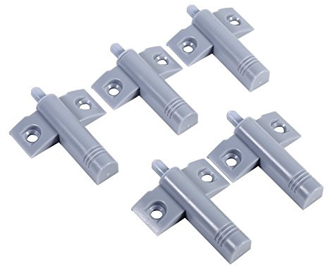 20Pcs Soft Close Dampers Quiet Closer Damper Buffers with Screws Kitchen Door Soft Close Cabinet Drawer Door Dampersbuffers Easy Install Universal Fit for Kitchen Bathroom,2.5×1.8Inch