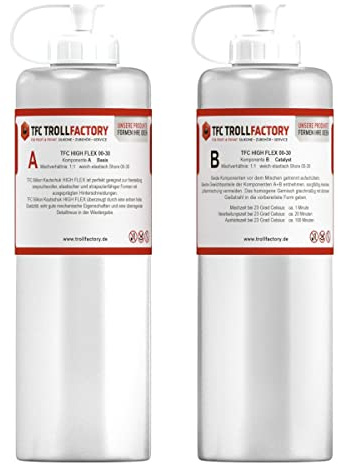 TFC HIGH FLEX Silikon Kautschuk 00-30 1:1 - Größe: 2kg (2x1kg)