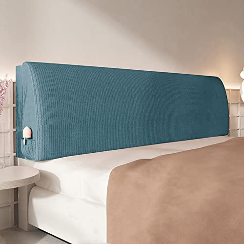 Generic Kopfteilkissen Aus Baumwollvlies Wandkissen Große Rückenlehne Lesekissen Lendenwirbelsäule Abnehmbarer Bezug Für Bank,Tagesbett,Etagenbett,B,with headboard 78.7/200cm