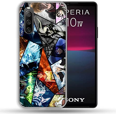 Cover per Sony Xperia 10 IV (4) Manga Bleach Pele Mele
