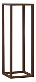 Massivholz-Beistelltisch, einfach, hoch, Pflanzenständer, Hotelflur, Möbel, schmal, Blumentopfhalter für kleine Ecken, Balkone, Blumenläden (Größe: 80 cm, Farbe: B) Needed